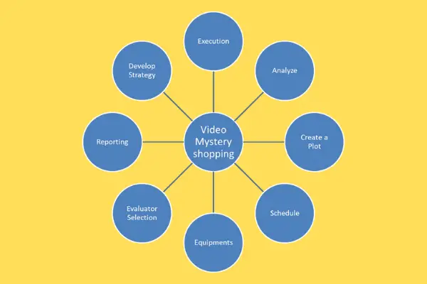 Video Mystery Shopping process