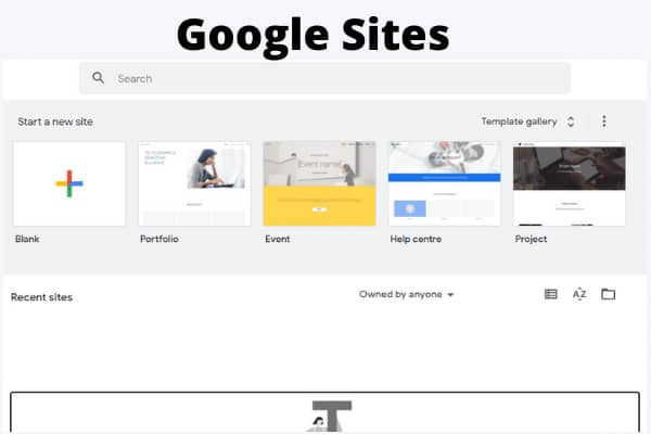 google sites