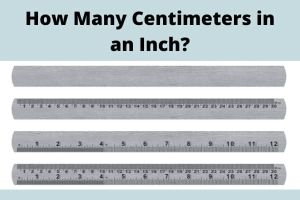 How Many Centimeters Is An Inch And A Half