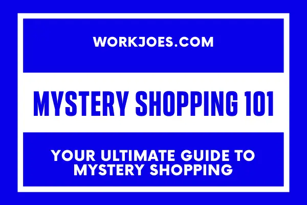 mystery shopping 101