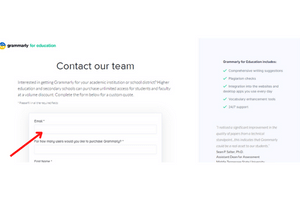 Grammarly Customer contact