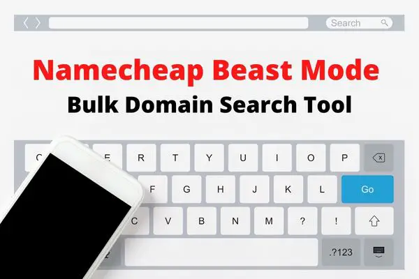 Namecheap Beast Mode bulk domain search tool