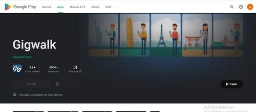 Gigwalk mobile app