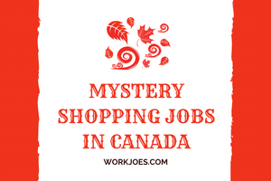 mystery shopping jobs in Canada