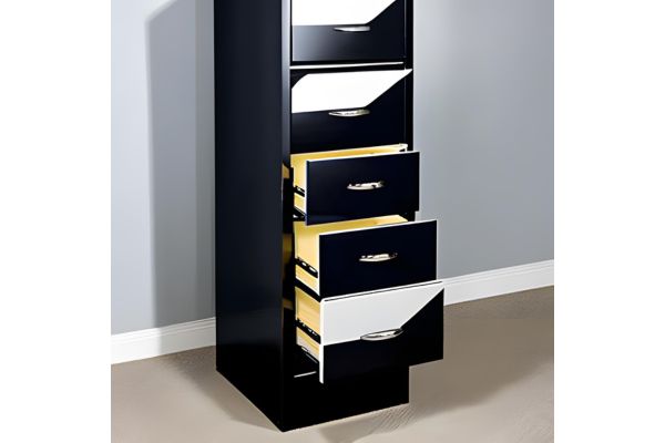 5 drawers metal file cabinet