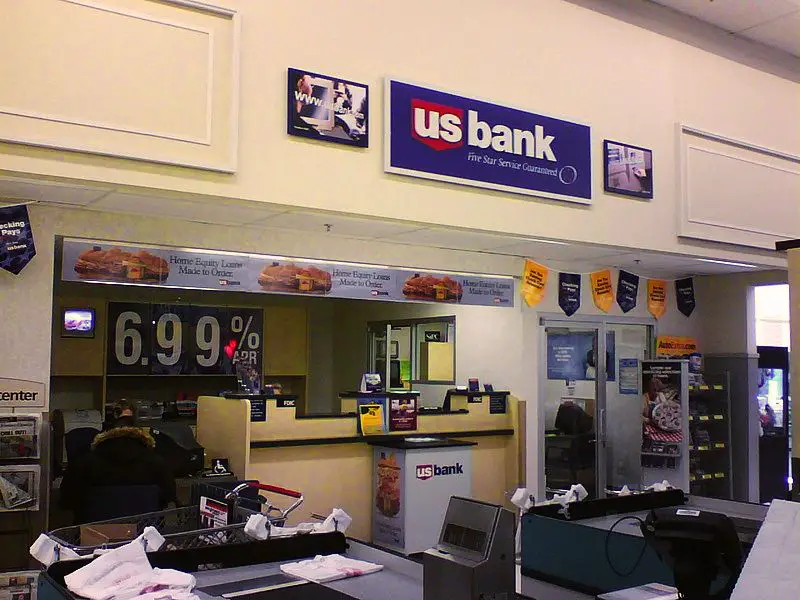 Inside view of a bank taken by a mystery shopper